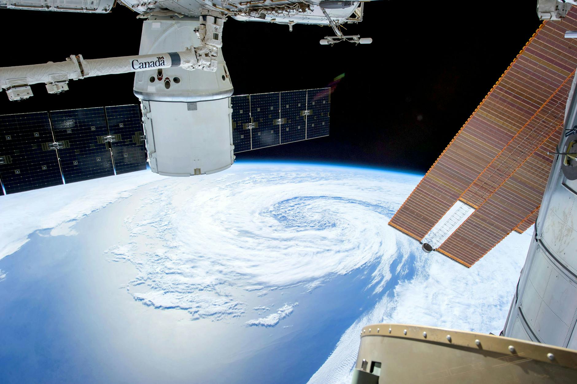 satellite view of earth